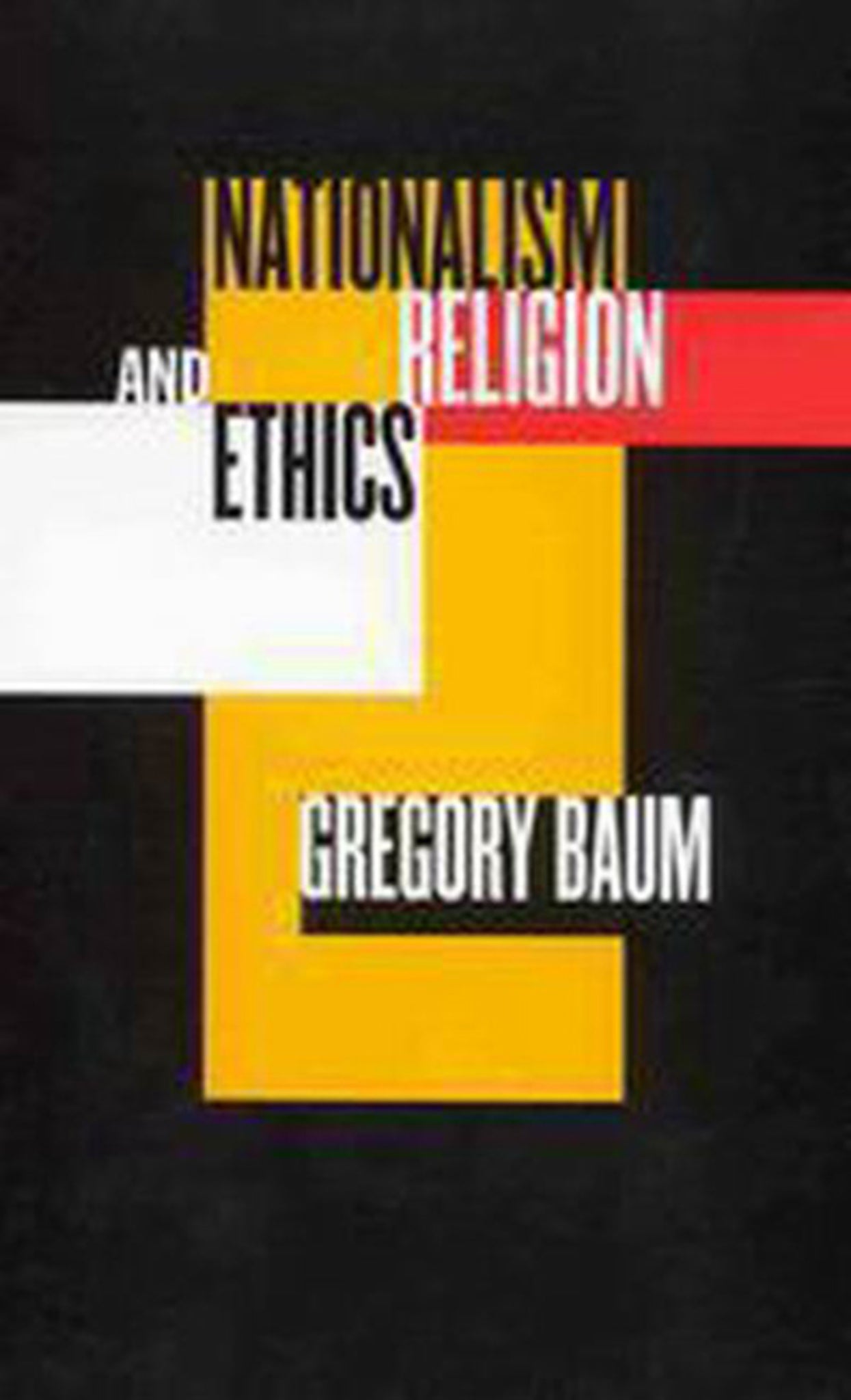 Cover image for Nationalism, Religion, and Ethics ISBN 9780773569522